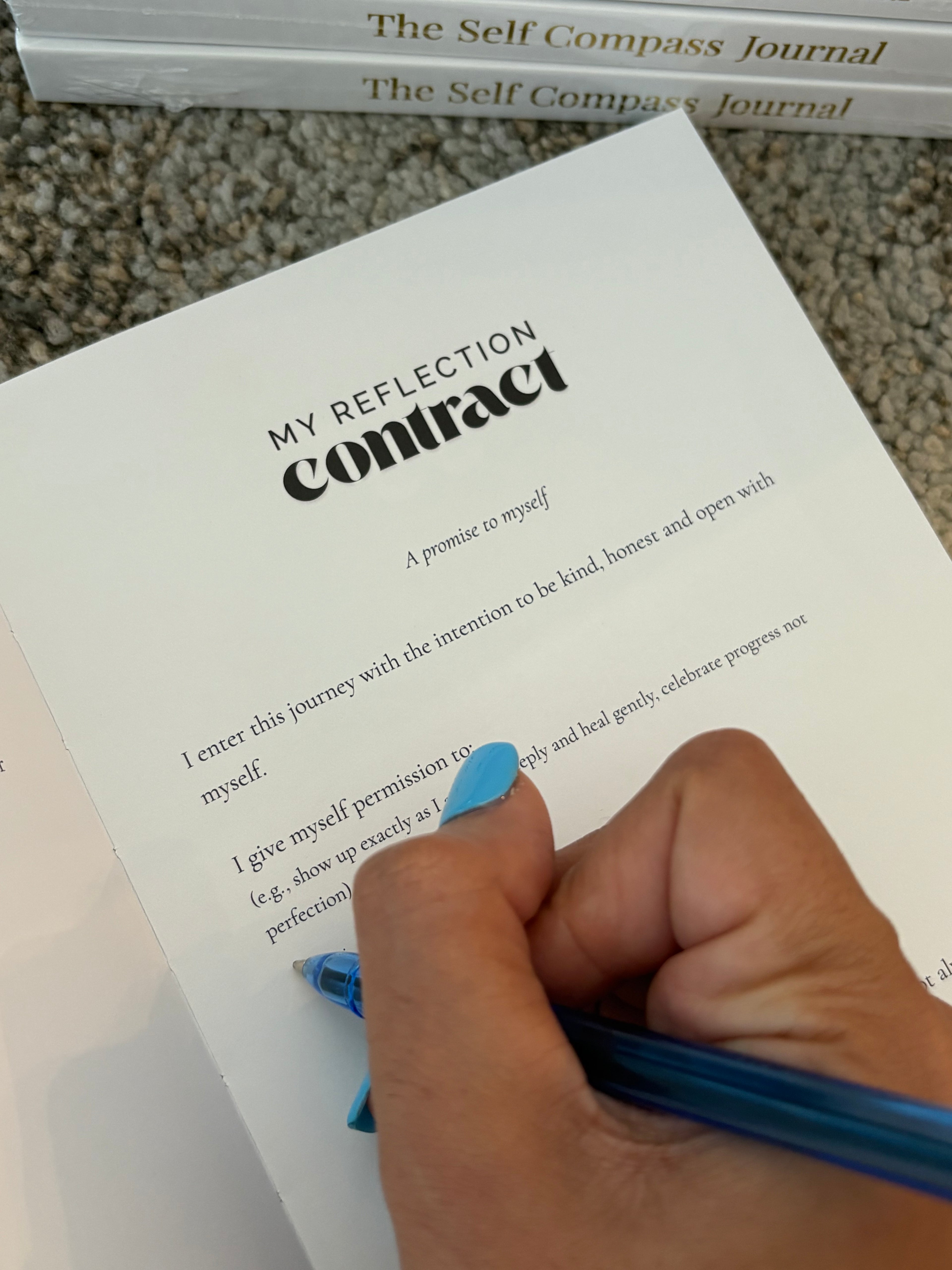 The Self Compass Journal - Paper + Digital Bundle